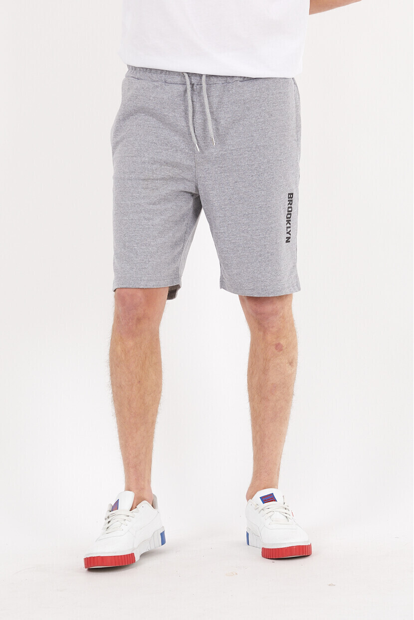 Twenty3 Erkek Basic Brooklyn Baskılı Örme Şort