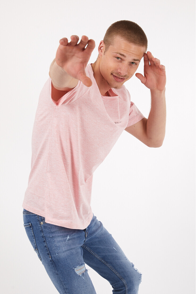 Twenty3 Erkek Basic Oversize Brooklyn Baskılı Kısa Kol T-Shirt