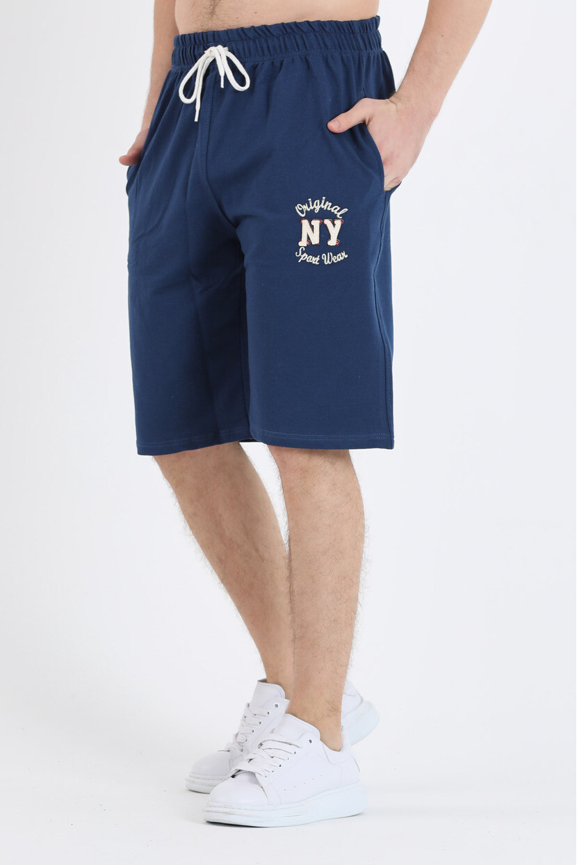 Twenty3 Erkek Örme Aplike Nakışlı Şort