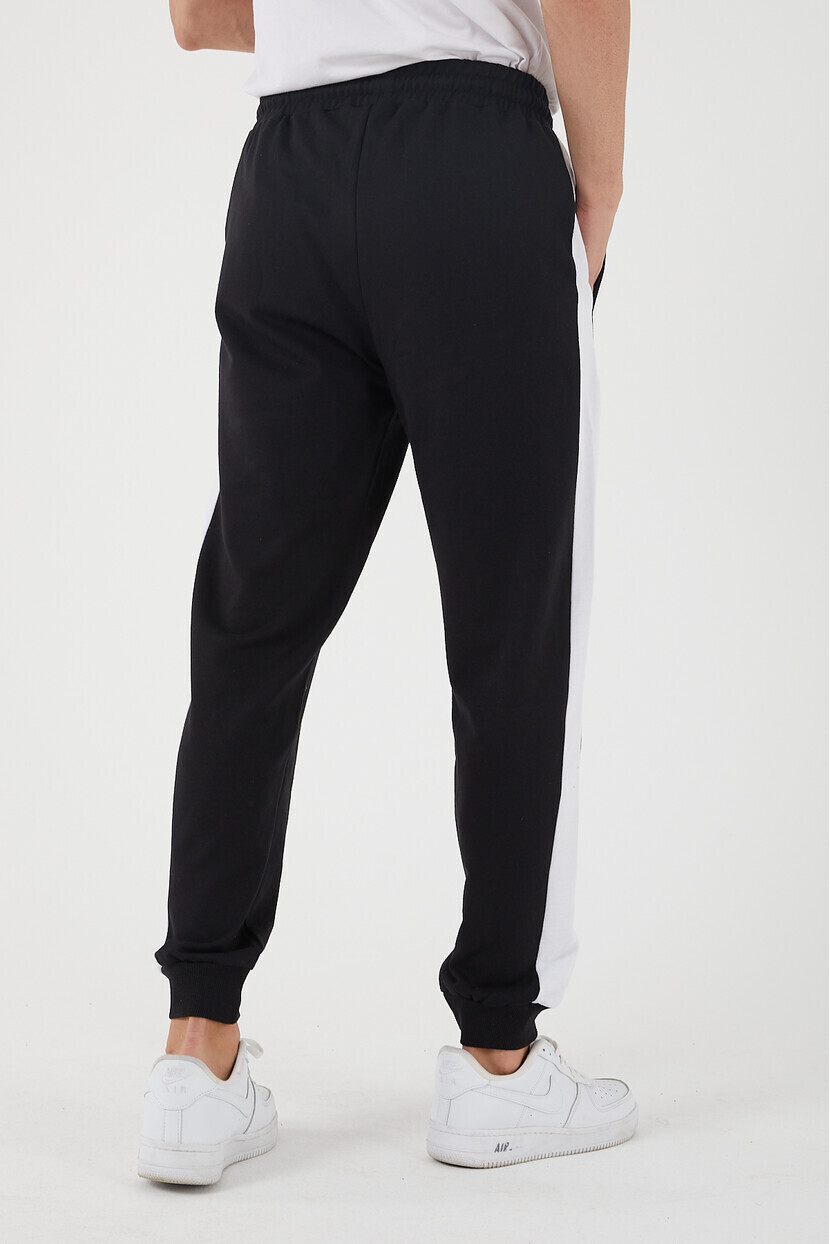 Twenty3 Erkek Regular Yan Panelli Paça Ribanalı Cepli Eşofman Altı