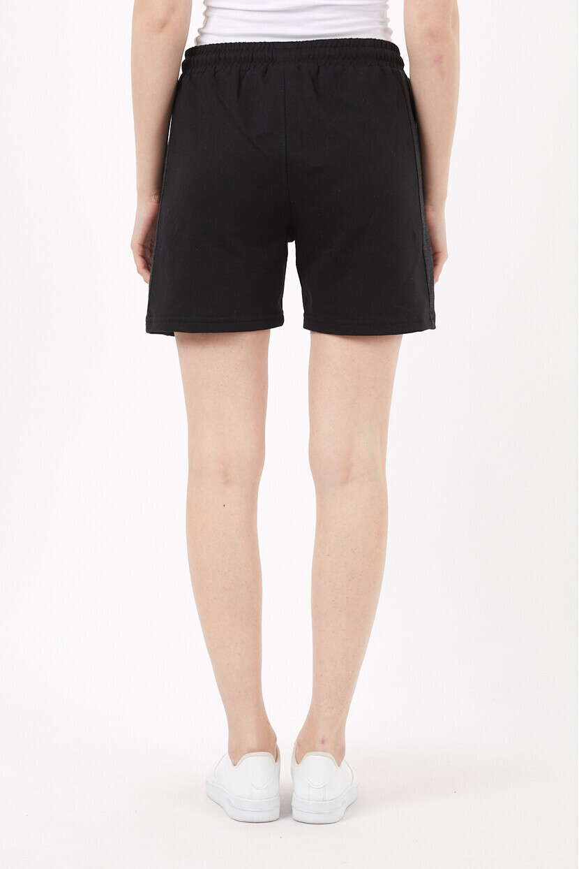 Twenty3 Kadın Basic Kısa Yanı Şeritli Örme Şort