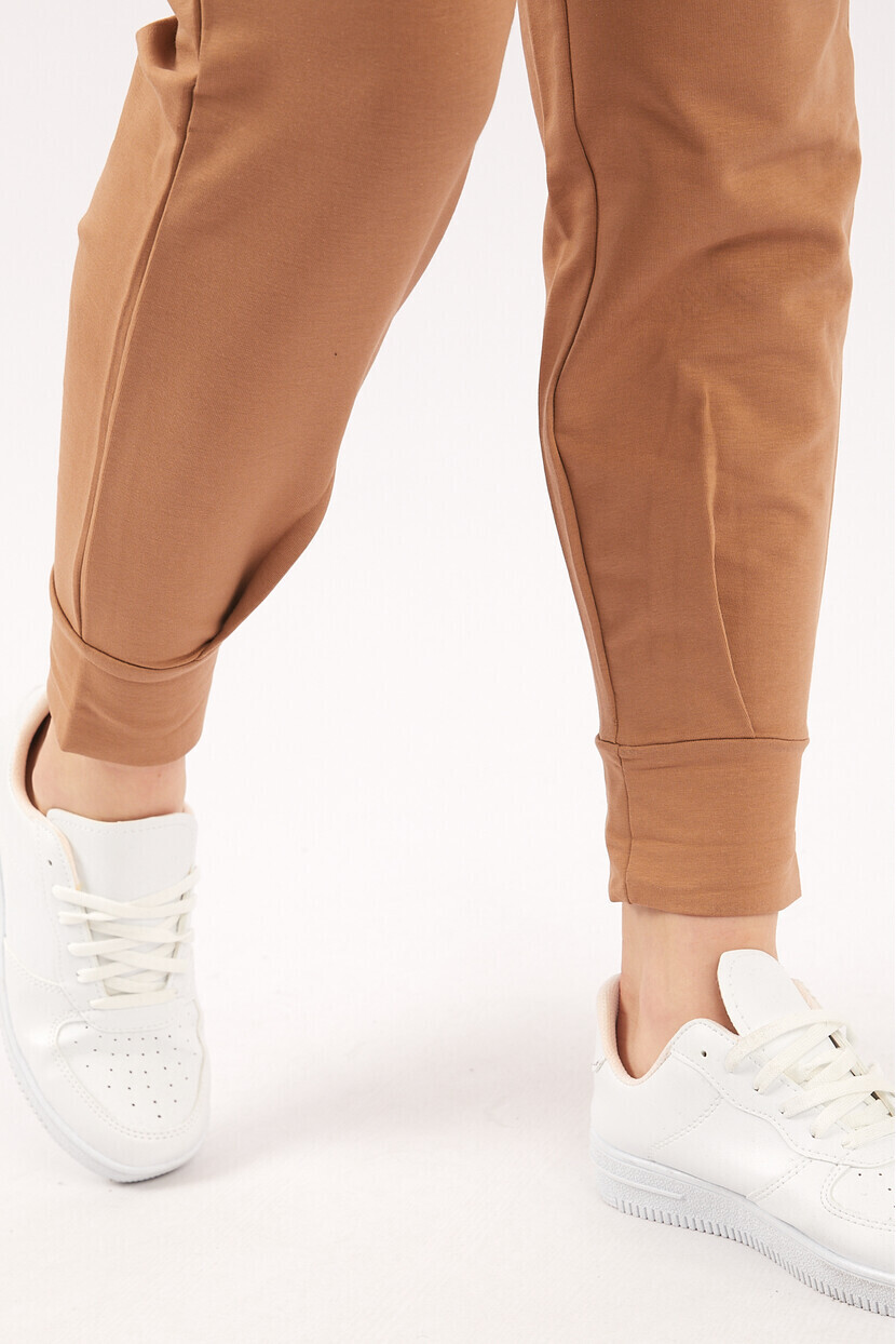 Twenty3 Kadın Beli Lastikli Paçası Fermuar Detaylı Eşofman Altı