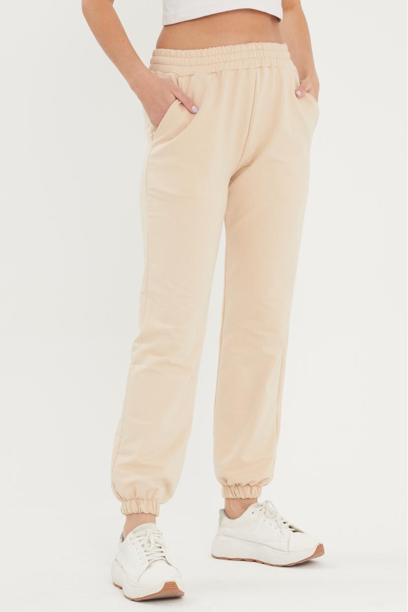 Twenty3 Rahat Kesim Paçası Lastikli Kadın Eşofman Altı