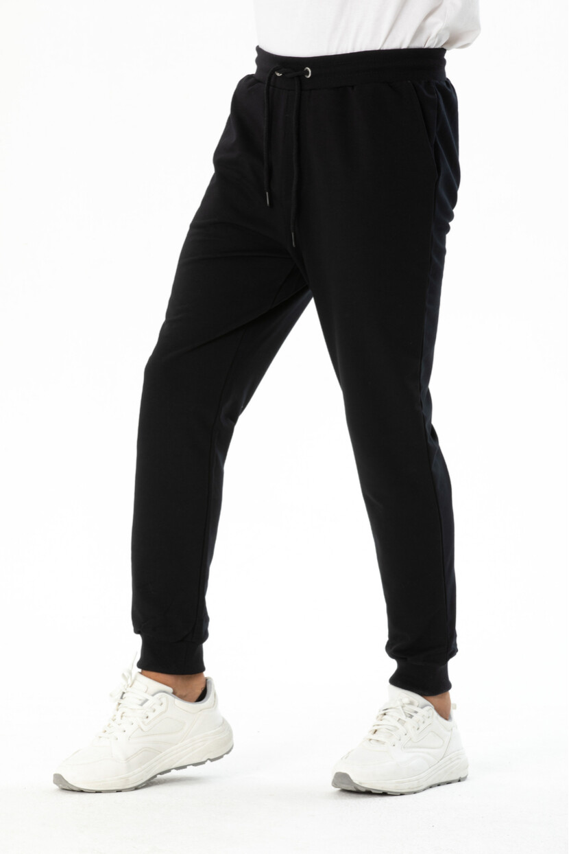 Twenty3 Erkek Basic Regular Fit Paçası Ribanalı Jogger Eşofman Altı