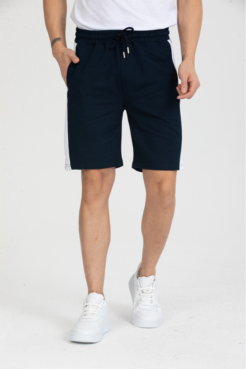 Twenty3 Erkek Basic Şerit Detaylı Cepli Şort