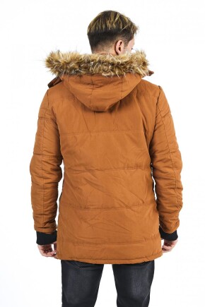 Twenty3 1745 KAPŞONLU UZUN SOFT KABAN