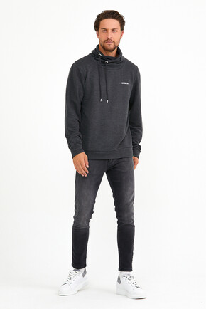 Twenty3  Erkek Balıkçı Yaka Slim fit  Brooklyn Baskılı Sweatshirt 