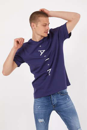 Twenty3 Erkek Basic Oversize Air Baskılı Kısa Kol T-Shirt