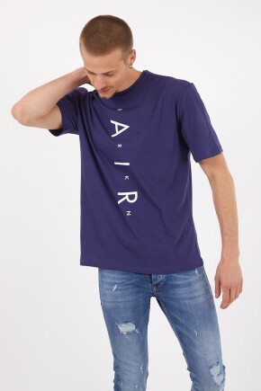 Twenty3 Erkek Basic Oversize Air Baskılı Kısa Kol T-Shirt