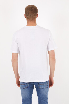 Twenty3 Erkek Basic Oversize Air Baskılı Kısa Kol T-Shirt