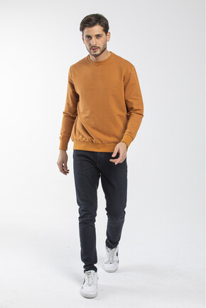 Twenty3  Erkek Bisiklet Yaka Slim fit Brooklyn Sweatshirt 