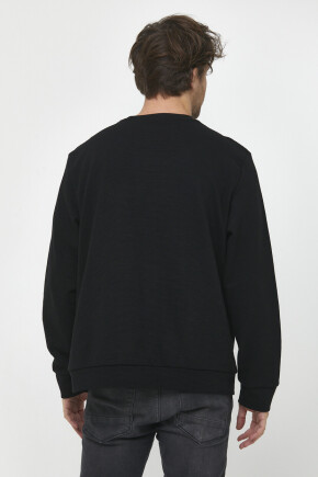 Twenty3  Erkek Bisiklet Yaka Slim fit Brooklyn Sweatshirt 