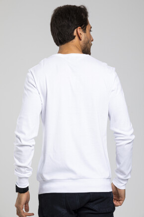 Twenty3  Erkek Bisiklet Yaka Slim fit  Sweatshirt 