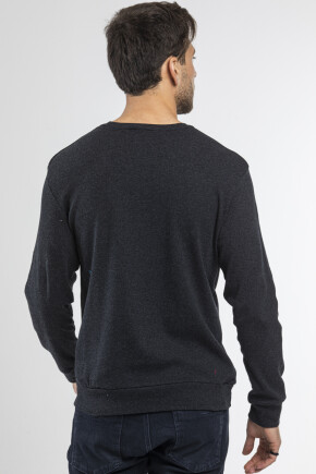 Twenty3  Erkek Bisiklet Yaka Slim fit  Sweatshirt 