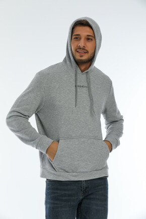 Twenty3  Erkek Regular Fit Kapüşonlu Kanguru Cepli Brooklyn  Sweatshirt