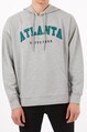 Twenty3 Erkek Kapişonlu Oversize Basic Atlanta Baskılı Sweat Shirt